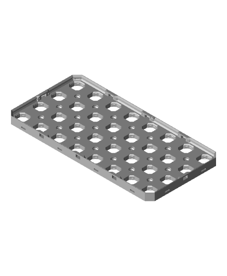 Multiboard 4x2 Plate Shelf 3d model