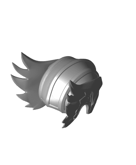 Hawkgirl Helmet 3d model