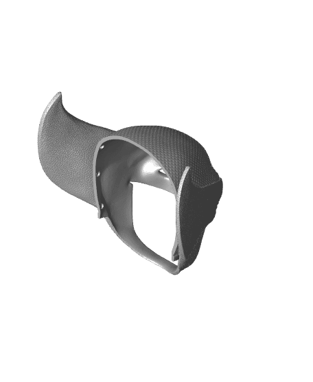 Comic Wolverine Mask 3D Print File STL 3d model