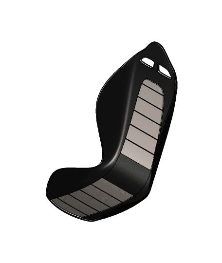 Sportscar Bucket Seat 3d model