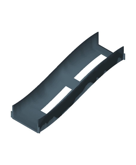 1 Lane 100mm raise 400mm ramp.3mf 3d model