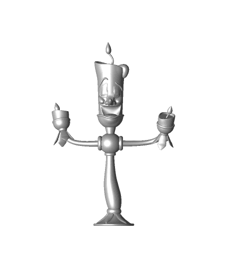 Lumière from Beauty and the Beast - fan art 3d model