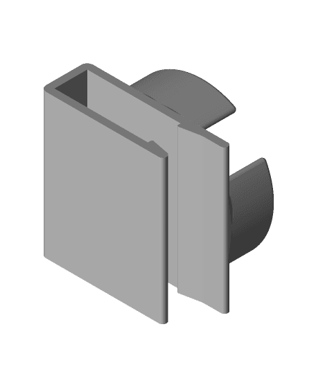 Mug Holder for IKEA POÄNG 3d model