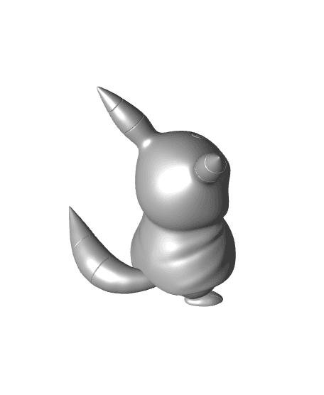 Cosplay Pikachu - Umbreon 3d model