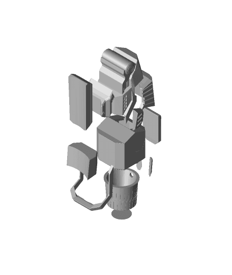 Iron Man Super Laser  3d model