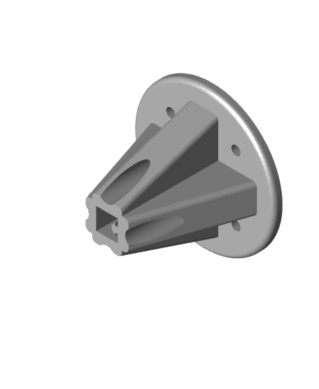 robot-7025 vertical beam mount.stl 3d model