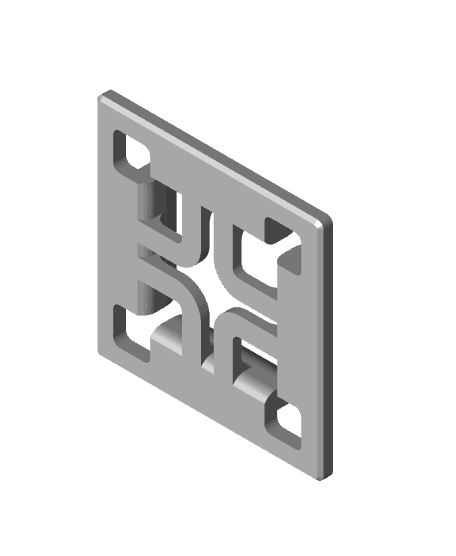 Polypanels // Square Doubler 3d model