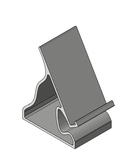 Phone Stand.step 3d model