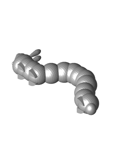 Very Hungry Caterpillar.stl 3d model