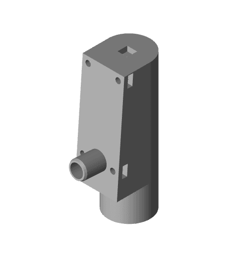 Airsoft Shotgun M4 Magazine Adapter 3d model