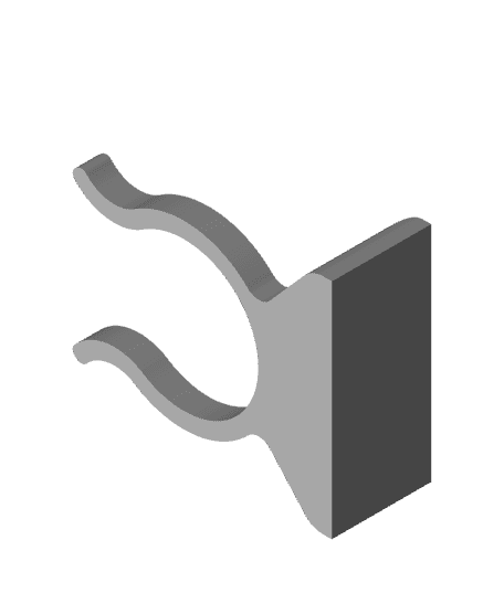 Door Catch for round Door Stops 3d model