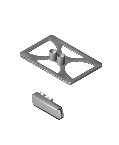 Land Rover Discovery 4 LR4 Parking Pass Holder 3d model