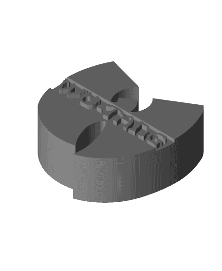 45 Record Adapter Wu-Tang 3d model