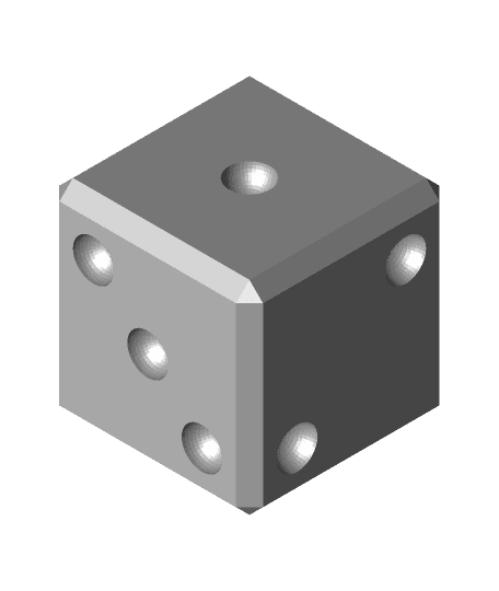 D6 with STEP File 3d model