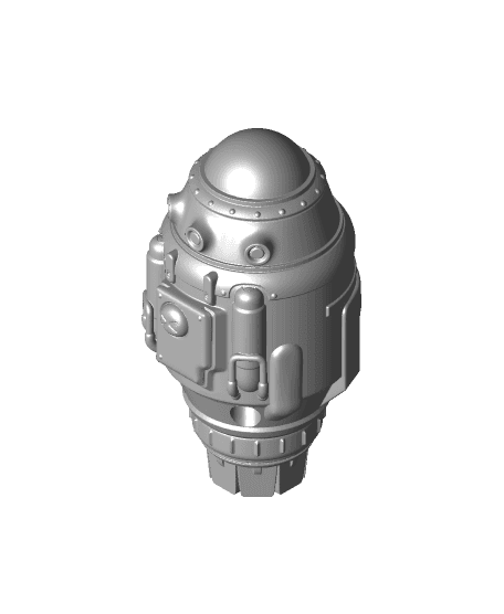 Rocket Decor - Holoprops 3d model