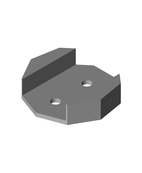 Octogon Tsurikawa Strap Lock 3d model