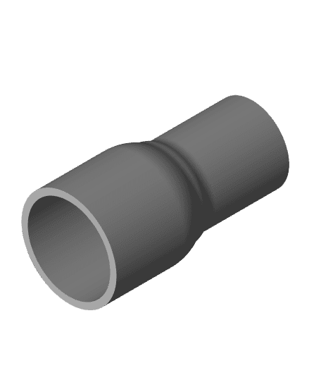 Hart shop vacuum to bissell adapter  3d model