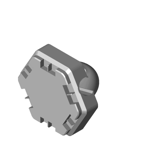 Hextraction Loop-de-loop tile 3d model