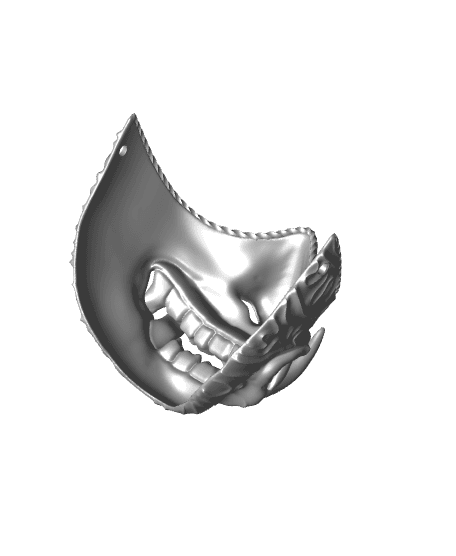 Oni Mask #1 3d model