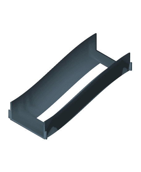 300mm Long Single Lane Ramps 3d model