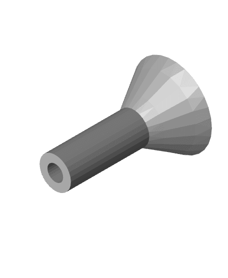 PC4 filament funnel 3d model