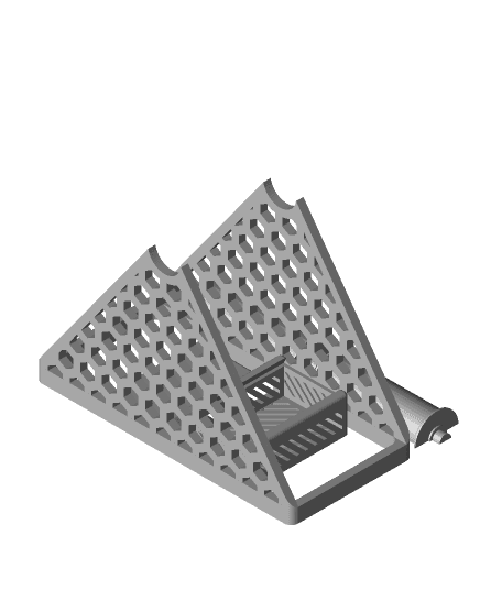 Spool Holder and Desiccant Box 3d model