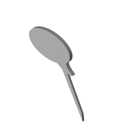 Plant Speech Balloon - Talk Dirt to Me 3d model