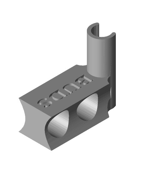 16MM GROW TENT CLAMP/LIGHT/FAN HOLDER.stl 3d model