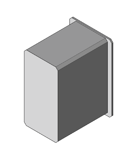 Simple Cup Holder For ORV and Side By Side 3d model