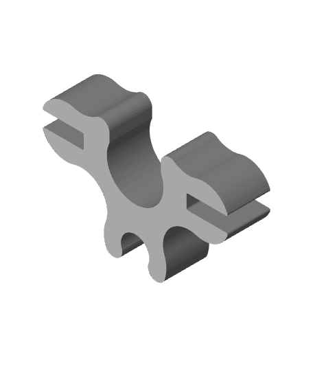 DELACK Enclosure Cable Management 3d model