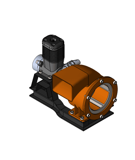 Engine Blower 3d model