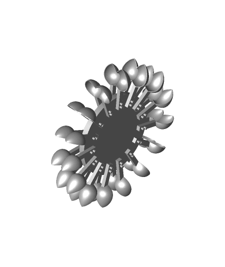 pelton wheel 3d model