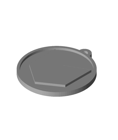 Hawkeye Keychain 3d model