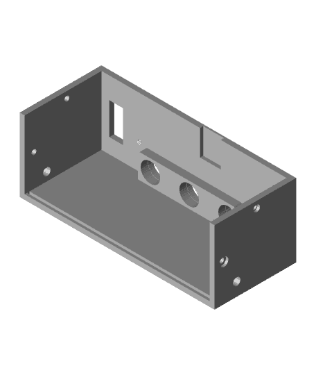 Variable Power Supply Using LM2596 and MT3608 3d model