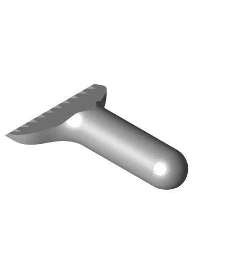 Windshield Ice Scraper 3d model