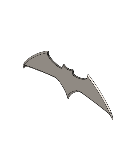 Batman New Blade 3d model