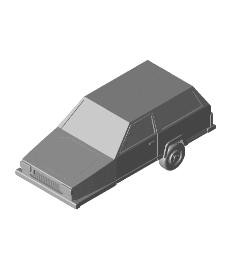  RELIANT ROBIN  3d model