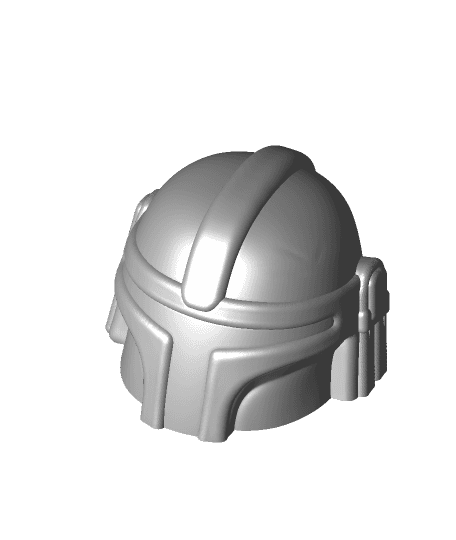 mandalorian helmet.stl 3d model