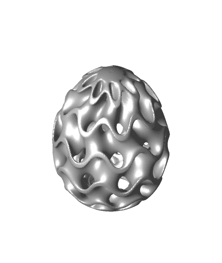 Easter Eggshell 5 3d model