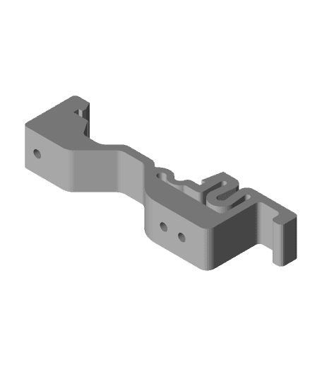 DIN Rail Spring Clip 3d model