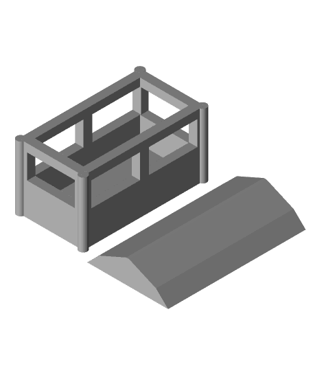 Souvenir stand 3d model