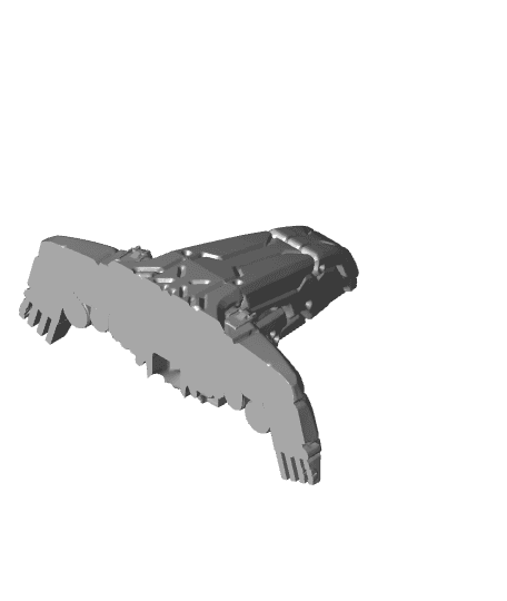 Metal Gear Rex - ARTICULATED - Fan Art 3d model