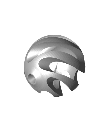 Vortex Balance Sphere fidget spinner 3d model