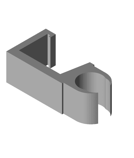 Worx Hydroshot Hose Bucket Clip 3d model