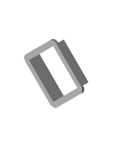 Square Cookie Cutter 3d model