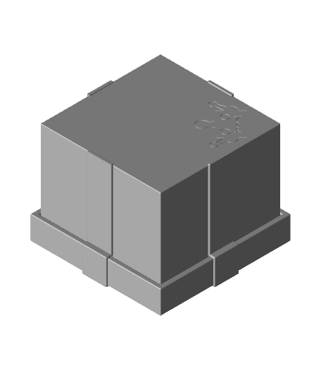 Gift Box #7 3d model