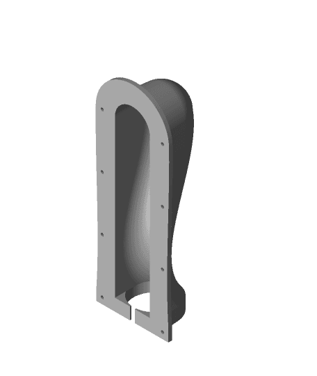 Conduit cover and short run 3d model