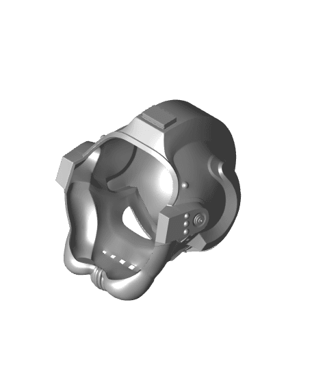 Tie Fighter Pilot Armor - 3D Print Files 3d model