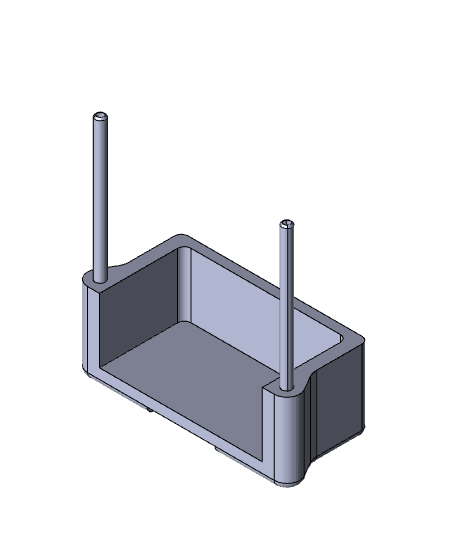 BATTERY TRAY UPPER BASE (EXTENDED), AR320351 3d model