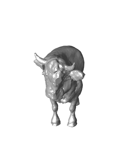 cow baby 3d model